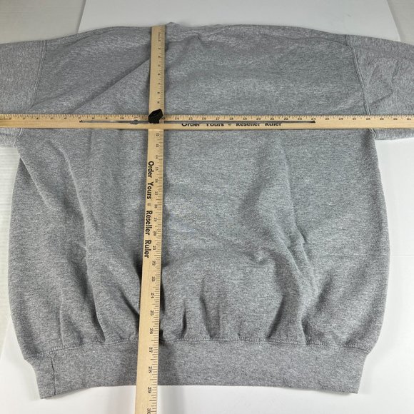 2005 Disney World Party Never Ends Sweatshirt Extra Extra Large Grey Crewneck - Picture 10 of 14